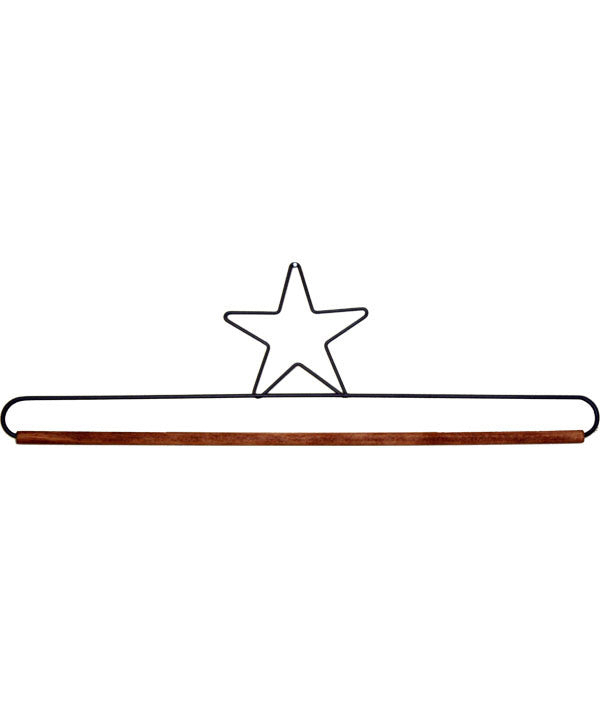 Star Dowel Hanger 12in (30cm) - Grey