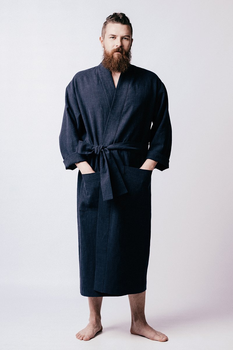Lahja Unisex Dressing Gown By Named Patterns