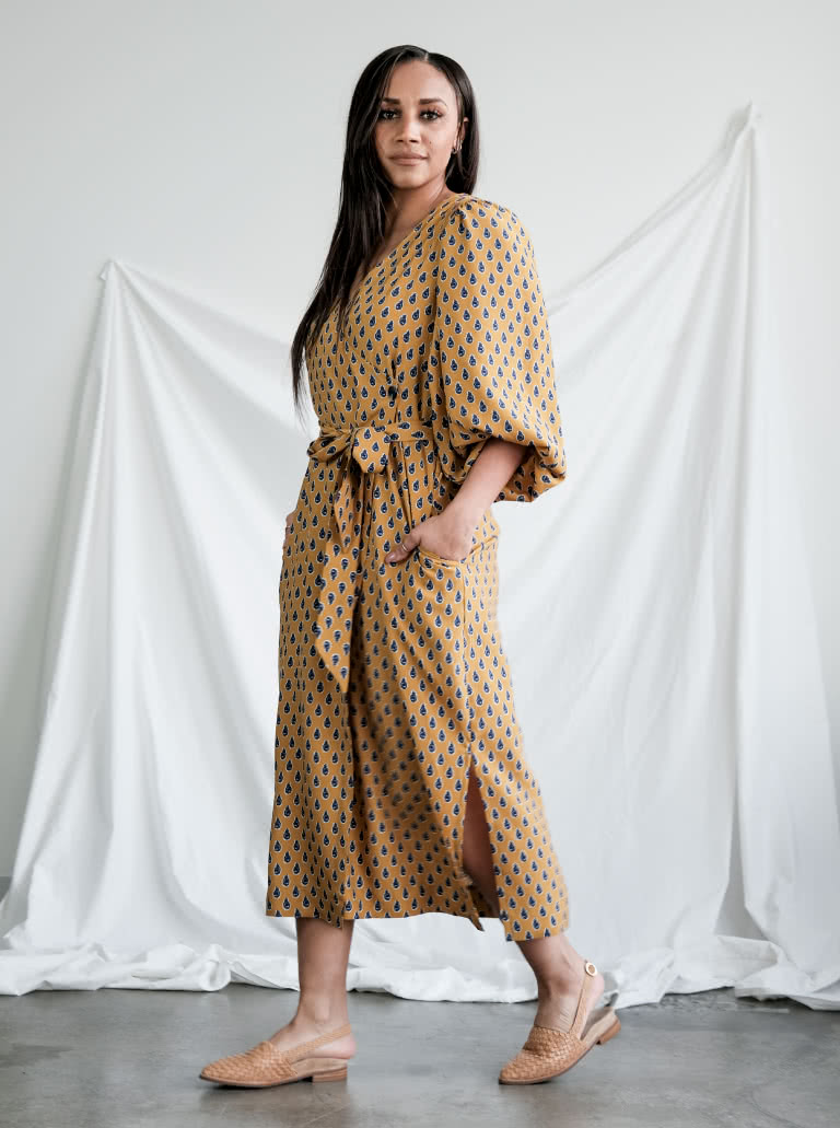 Brigid Wrap Dress Pattern Size 18-30 By Style Arc
