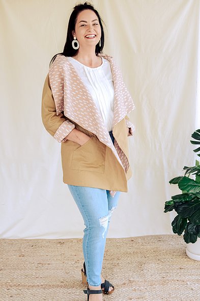 Alston Reversible Jacket Pattern By Sew to Grow