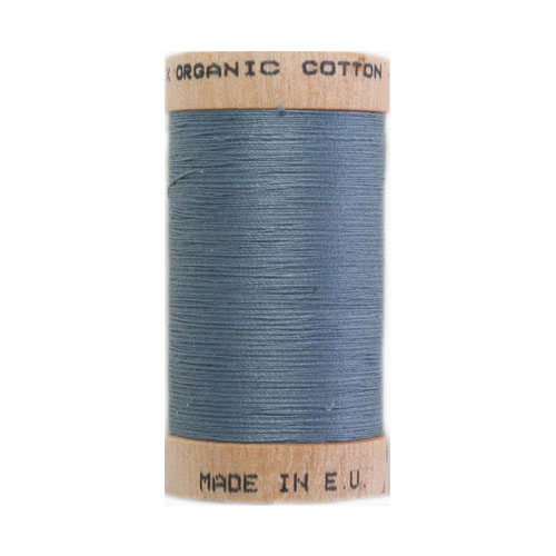Scanfil Organic Thread 100 Metre Spool - Petrol Blue