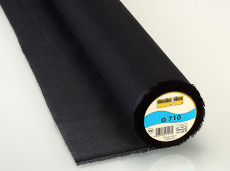 Vlieseline Woven Interlining Light Weight - Fusible 90cm X 25m - Black