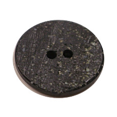 Acrylic Button 2 Hole Textured Speckle 12mm Black