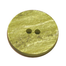 Acrylic Button 2 Hole Textured Without Gloss 18mm Lime