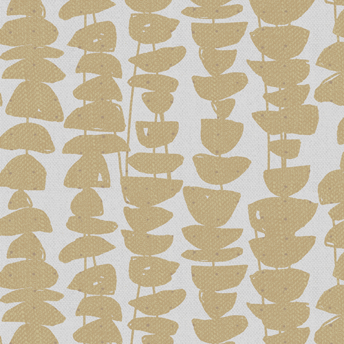 Stacked Stones Ochre from AbstrArt by Katarina Roccella for AGF