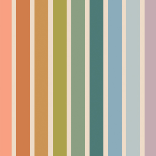 Summer Stripe in Canvas from Slow Summer by Suzy Quilts for AGF