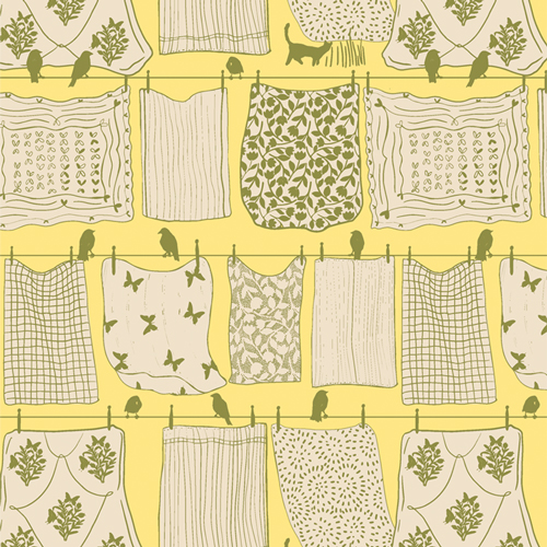 Clothesline Breeze from Fresh Linen by Katie O'Shea for AGF