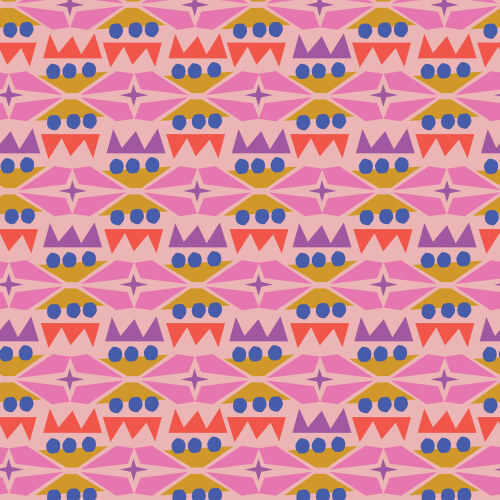 Vivid Cohesion from Wonder Jungle in Multi by Pip & Lo for Cloud9 Fabrics (Avail Jun)