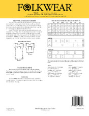 Old Mexico Dress by Folkwear Patterns