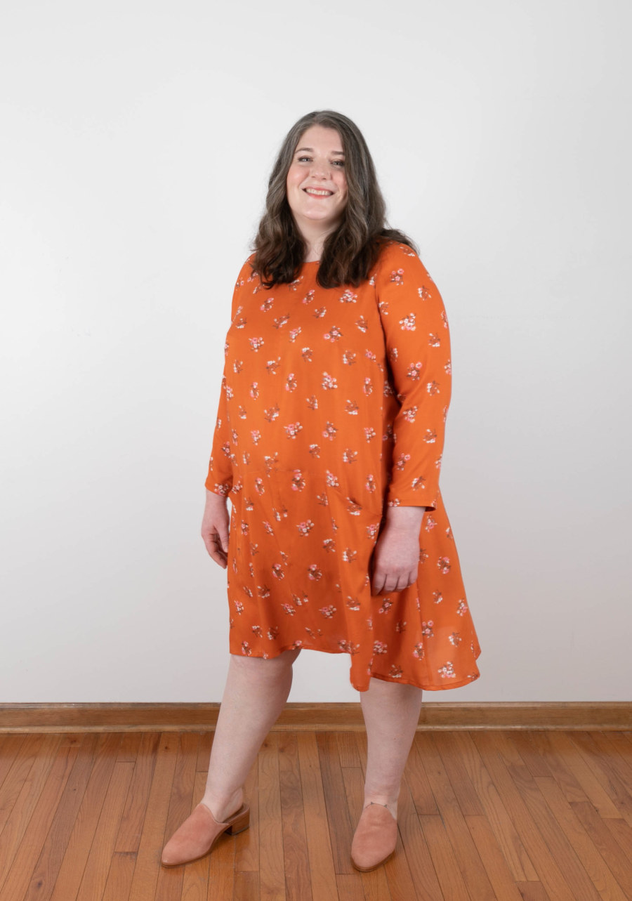 Farrow Dress Pattern Size 18-30 By Grainline Studio