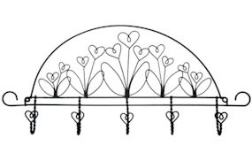 22in Flower Garden Accessory Holder