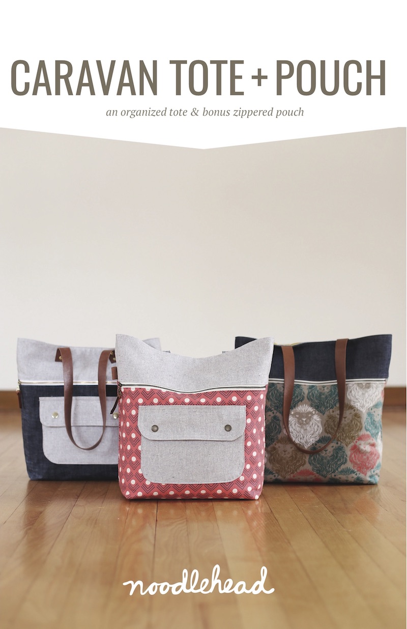 Caravan Tote/pouch Pattern by Noodlehead