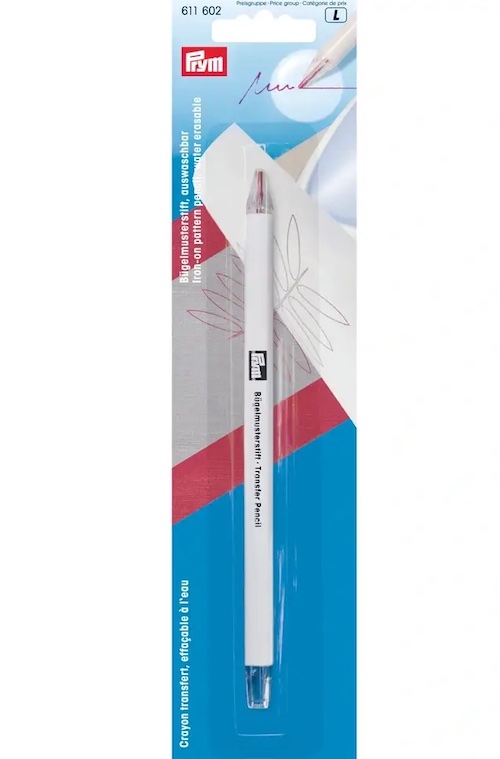 Prym Iron-On Pattern Pencil Water Erasable Red