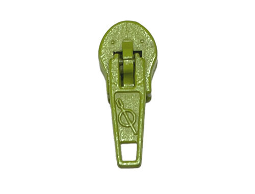 Chartreuse Standard #3 Pinlock Zipper Pull Bulk