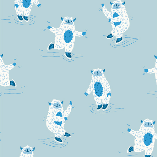 Yappi Yeti Snug in Flannel from Snuggles Capsule by AGF Studio for AGF (Due Jun)