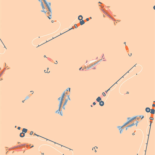 Perfect Catch Sun from Happy Camper by Maureen Cracknell for AGF (Avail Jan)