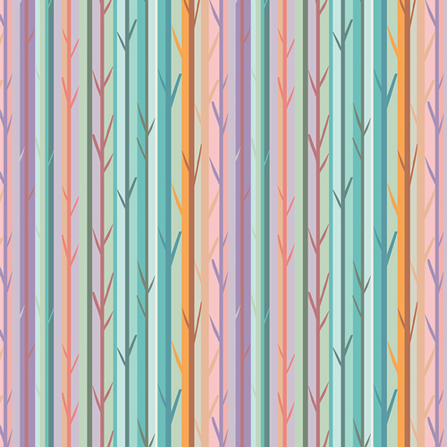 Into the Forest from Frost & Fir by Brooke Shankland for Sewcial Bee Collective for AGF