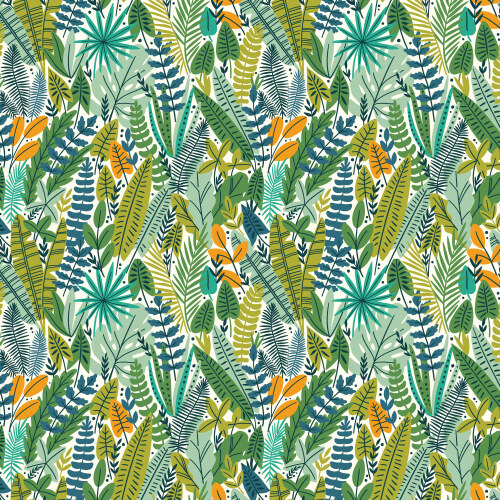 Greenhouse from Bohemian Paradise in Green by Maria Galybina for Cloud9 Fabrics (Avail May)