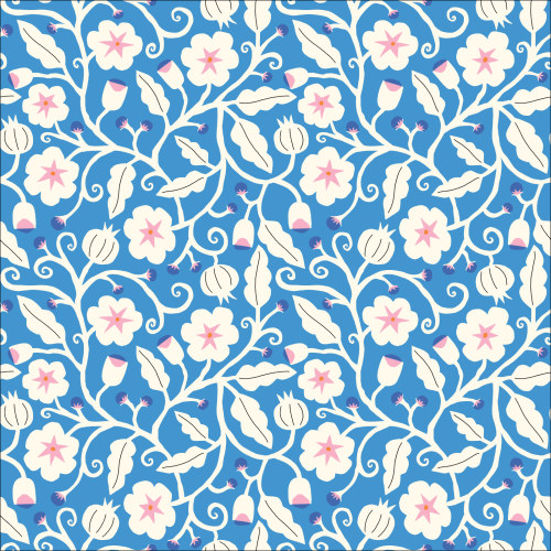 Climbing Vine from Through the Window by Di Ujdi For Cloud9 Fabrics