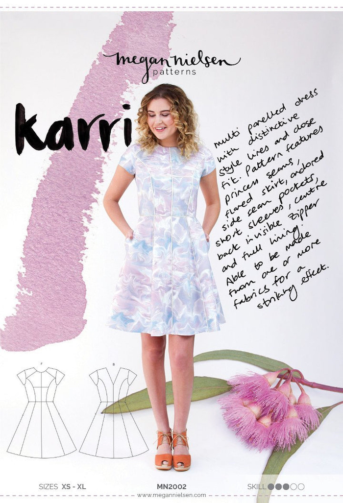 Karri Dress Pattern By Megan Nielsen &#8987;