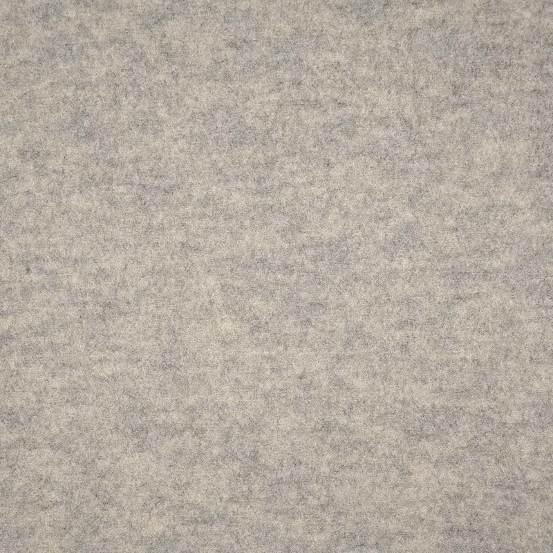 Light Grey Heathered Boiled Wool from Cairn by Modelo Fabrics