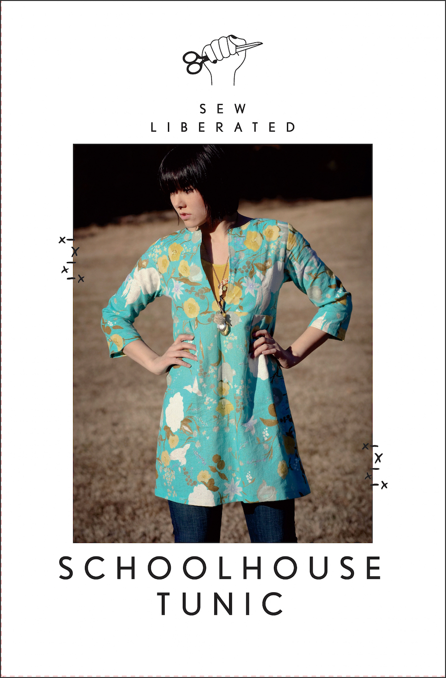 Schoolhouse Tunic Pattern By Sew Liberated