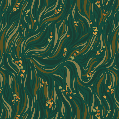 Grassy Meadows Vivid in Rayon from Hazelwood by AGF Studio