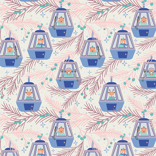 Snowy Adventures From Frost & Fir By Wendy Chow For Sewcial Bee Collective For Agf