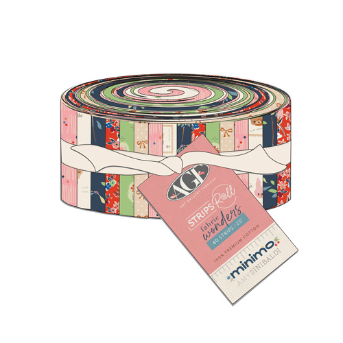 Strips Roll Fabric Wonders from Minimo by Any Sinibaldi for AGF (Avail Mar)
