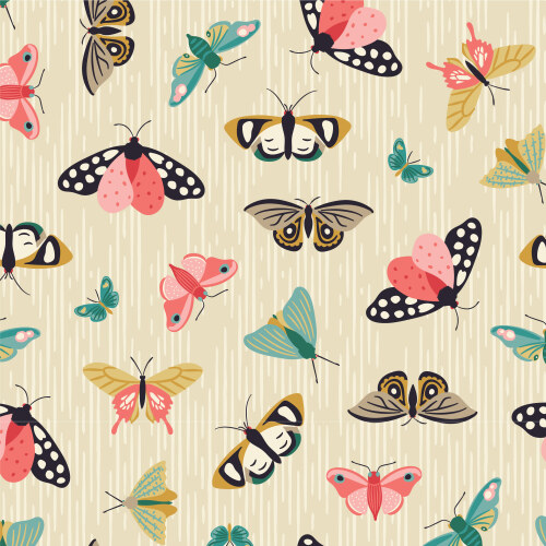 Taking Flight From Garden Walks By Ann Gardner For Cloud9 Fabrics (Due Dec)