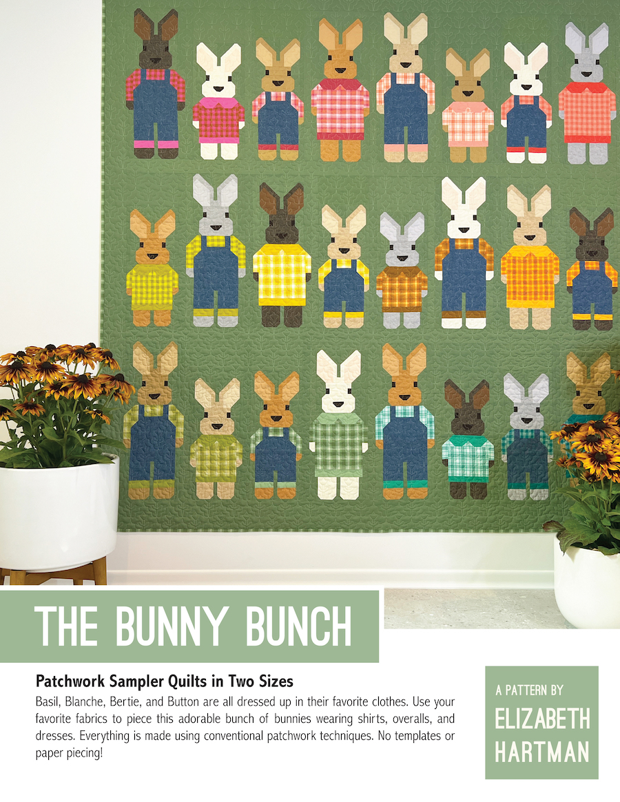 Bunny Bunch Quilt Pattern Book By Elizabeth Hartman