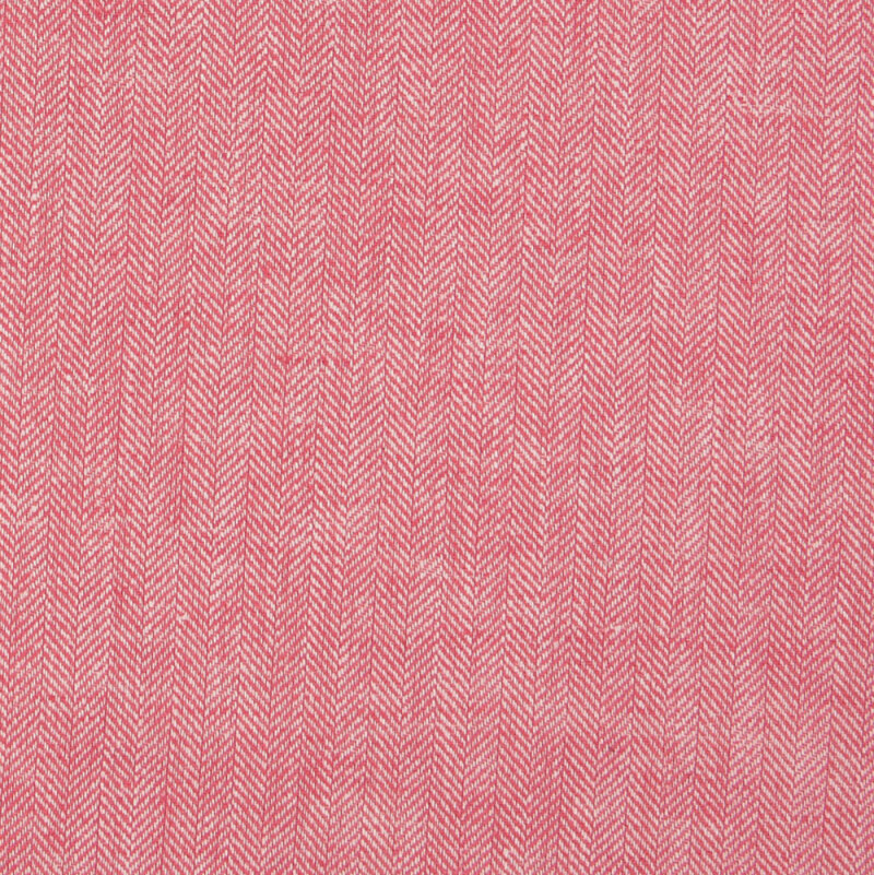Red Yarn Dyed Twill Stripe Linen Cotton Blend From Carbury By Modelo Fabrics