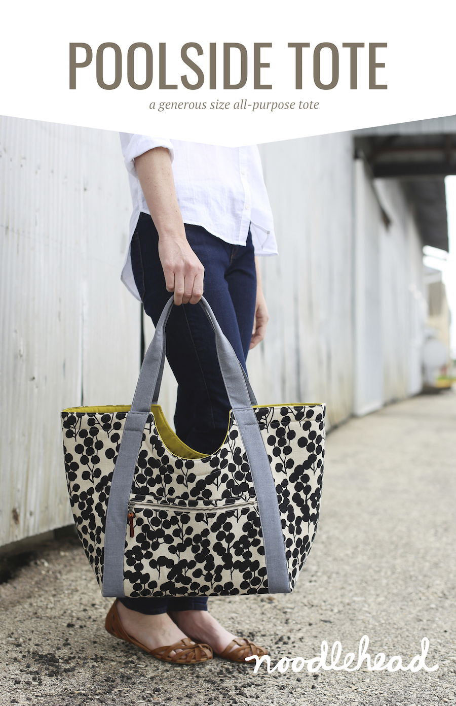 Poolside Tote Pattern by Noodlehead