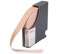 Prym Metallic Colour Elastic 25 mm Rose Gold 7m