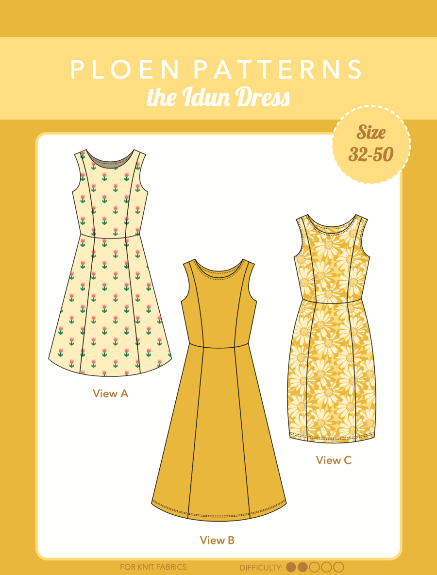 Idun Dress Pattern by Ploen Patterns