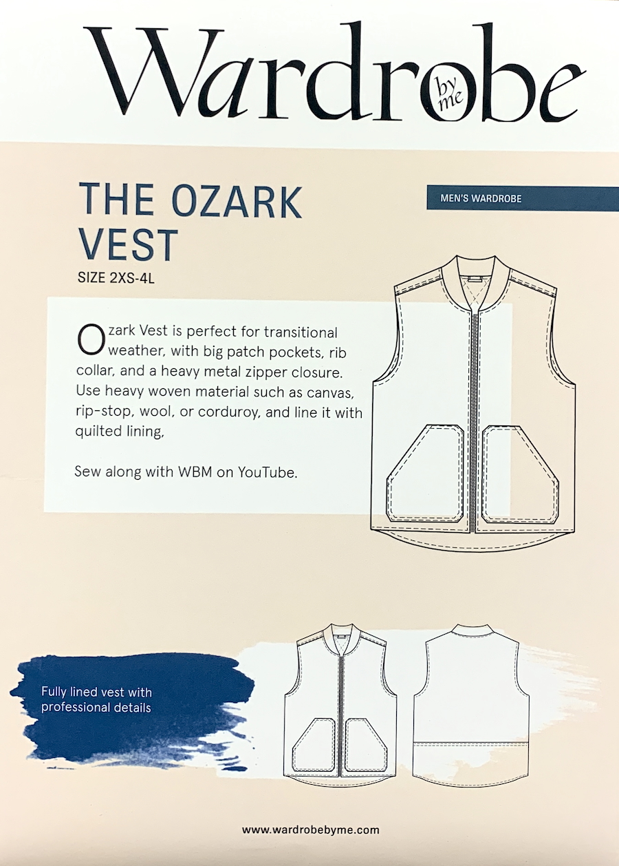 The Ozark Vest Pattern By Wardrobe By Me