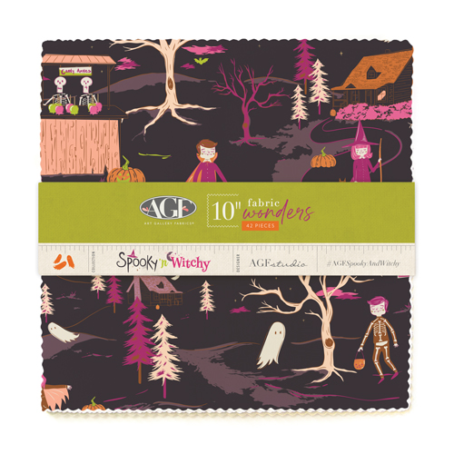 10" Fabric Wonders from Spooky n Witchy by AGF Studio
