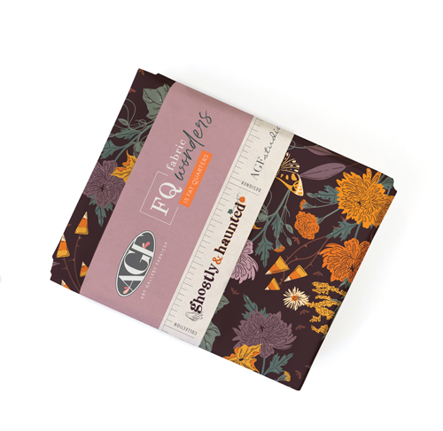 Fabric Wonders 15 Fat Quarters from from Ghostly & Haunted by AGF Studio for AGF (Avail Jun)