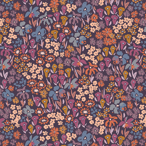 Bloomkind Meadow Dusk in Rayon from Dusk Fusion by AGF Studio