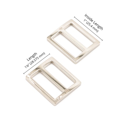 Slider - Nickel - 1 in (24mm) Pack of 2 ByAnnie