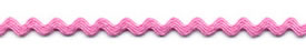 Pink - Ric Rac - Mini 6mm Wide 33m Reel