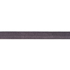 Dark Grey Foldover Elastic - 16mm X 25m