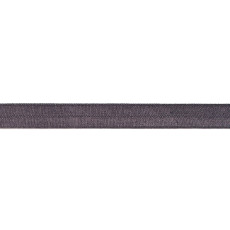 Dark Grey Foldover Elastic - 16mm X 25m