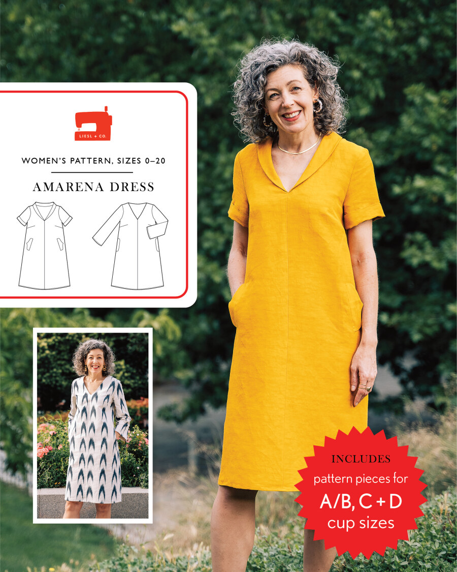 Amarena Dress Pattern by Liesl + Co (Due Feb)