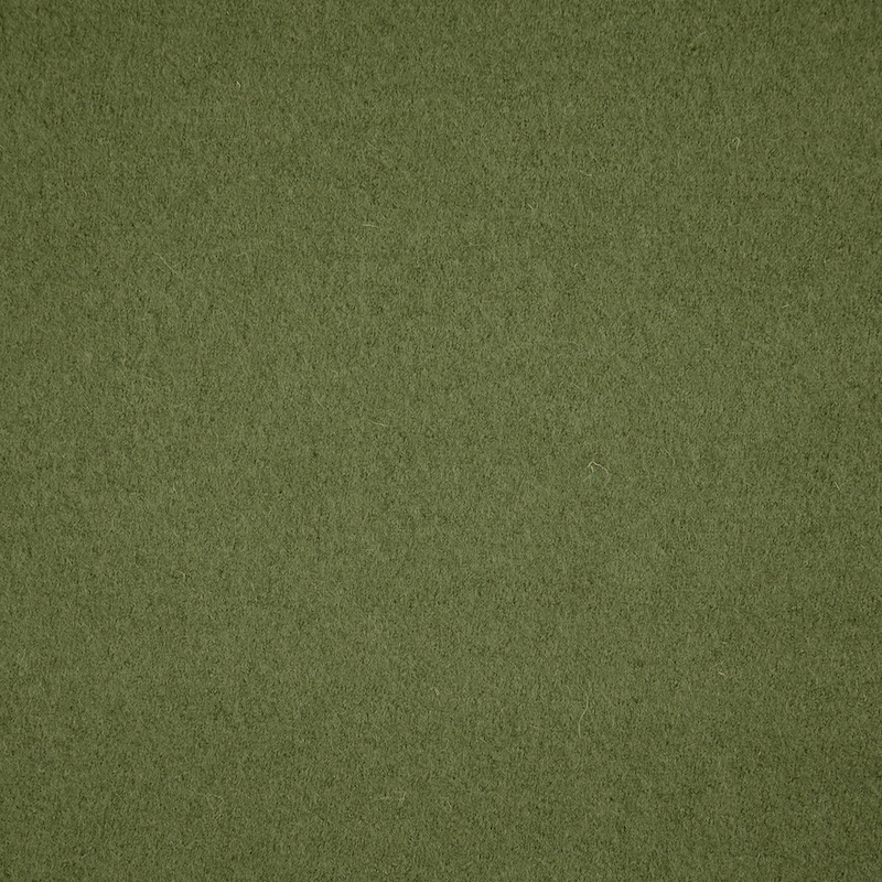 Olive Green Boiled Wool from Cairn by Modelo Fabrics
