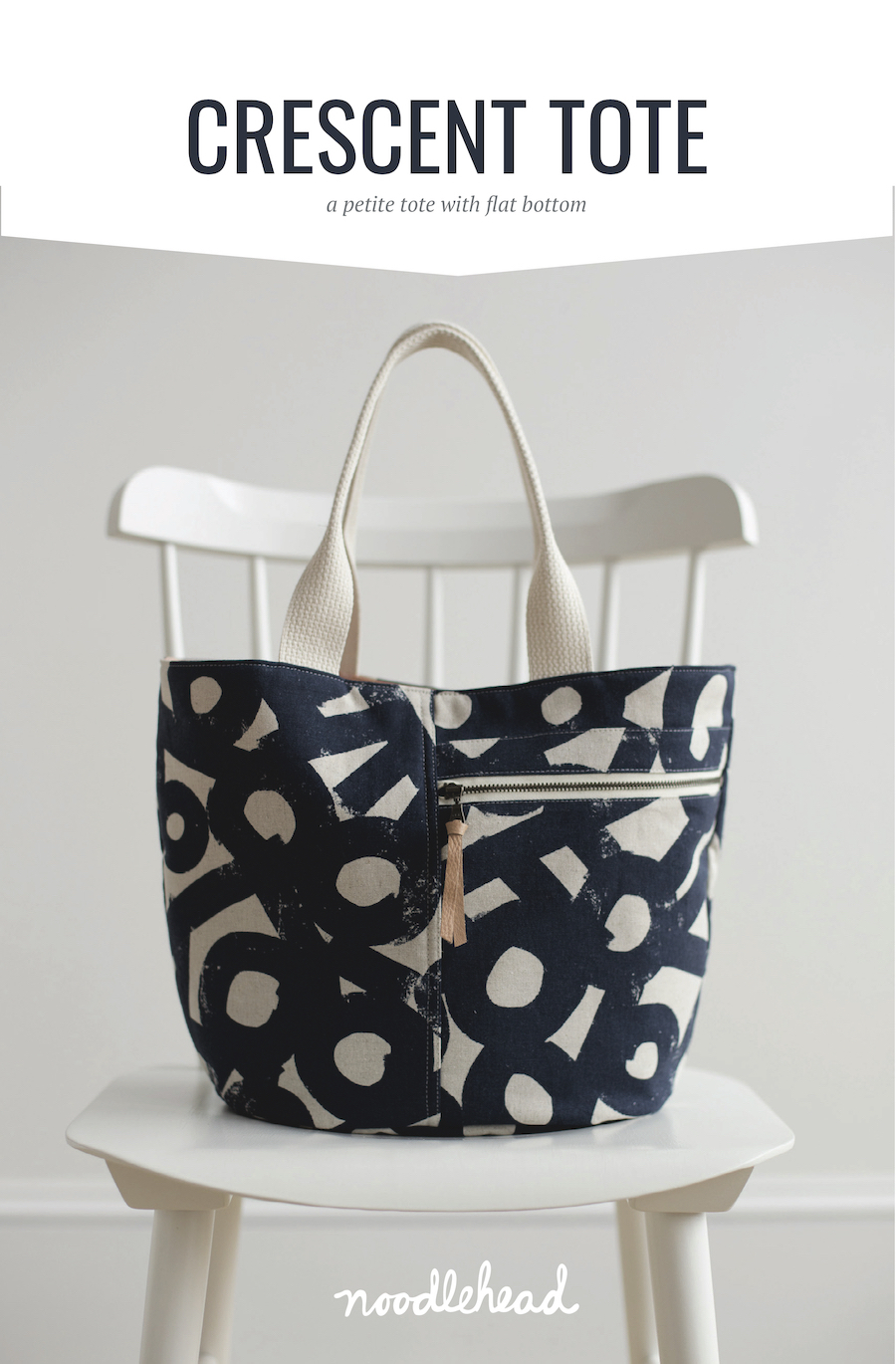 Crescent Tote Pattern by Noodlehead