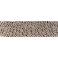 Light Grey Cotton Webbing - 40mm X 50m