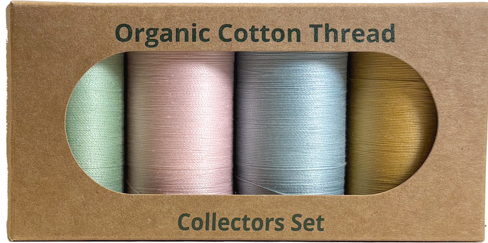 Modern Pastel Organic Cotton 30 Weight Thread Selection 274 Metre Spools