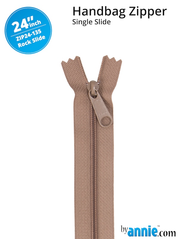 Single Slide Bag Zipper 24in Rockslide From ByAnnie (ZIP24-135)