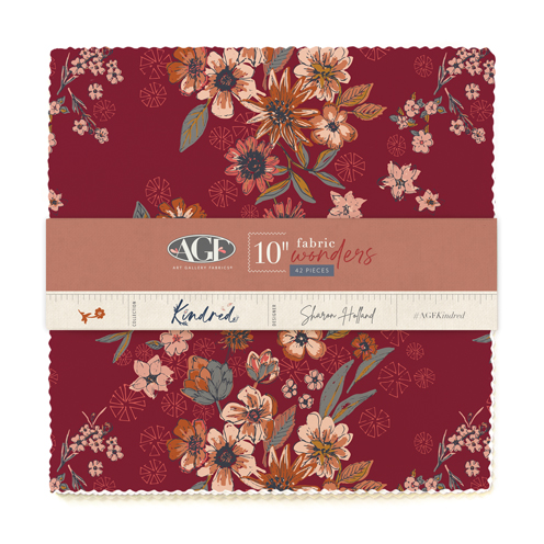 10in Fabric Wonders from Kindred designed by Sharon Holland in Cotton for AGF